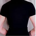 Dolce & Gabbana Black Keyhole Top, Sweetheart Neckline