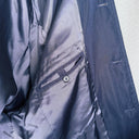 Hermès Navy Quilted Winter Jacket, Signature Jacquard Lining