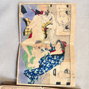 Antique Japanese Shunga Multi-Volume Book Set, Color Woodblock Erotica, Meiji
