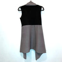 Issey Miyake Two-Toned Duster Layering Coat, Black & Charcoal