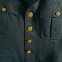 1960's Coronet US Military Dress Jacket, Army Green, Brass Eagle Buttons