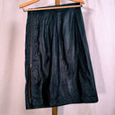 Vintage Dianne Beaudry 80s Liquid Silk Set, Jacket & Slit Skirt