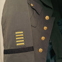 1960's Coronet US Military Dress Jacket, Army Green, Brass Eagle Buttons
