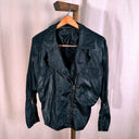 Vintage Dianne Beaudry 80s Liquid Silk Set, Jacket & Slit Skirt