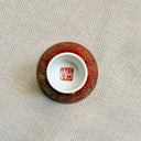 Hand-Painted Kutani Footed Geisha Sauce Cup, Early Showa 1920s-30s