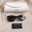 Discontinued Blue Elephant Stan Leopard Tortoiseshell Sunglasses, Korea