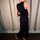90s Floor Length Black Duster Coat, Joshua Tree California Brand