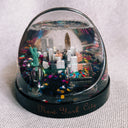 Vintage Twin Towers New York City Skyline Desk Snow Globe Souvenir