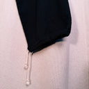 Handmade Black Cotton Wide-Leg Pants, Mexico