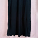 Reformation Black Cowl Neck Slip Maxi Dress, Size M