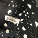 Vintage Neiman Marcus Cutout Jelly Statement Purse in Black
