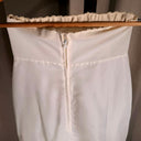 Antique 1920s Ivory Silk Wedding Dress with Slip and Veil
