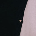 1950s Black Wool Knit Button Cardigan Sweater, Unisex